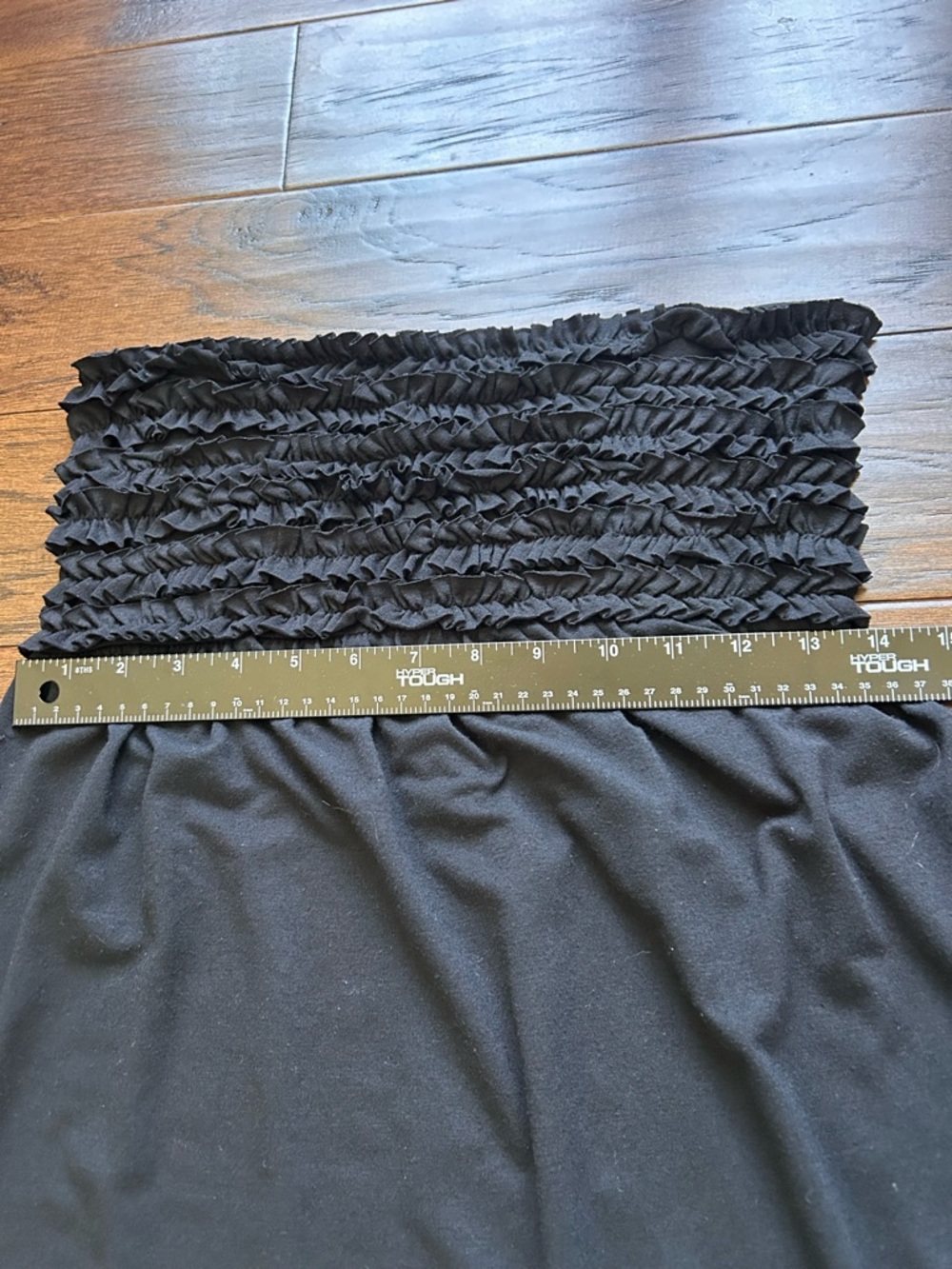 Xhilaration Sz L tube top tshirt maxi dress - Picture 6 of 7